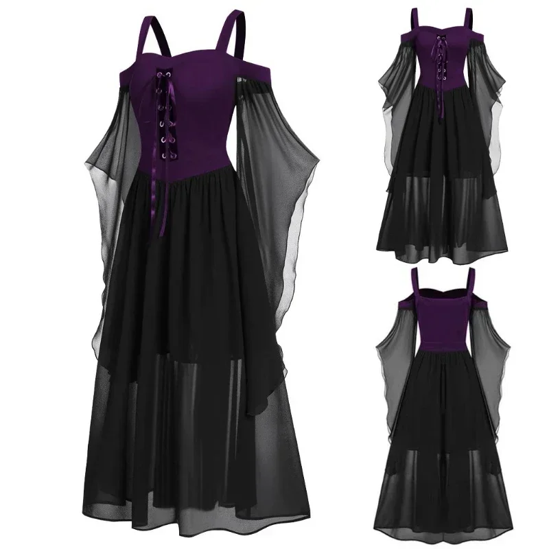 Medieval Renaissance Dress Women - New Medieval Witch Dress for Women