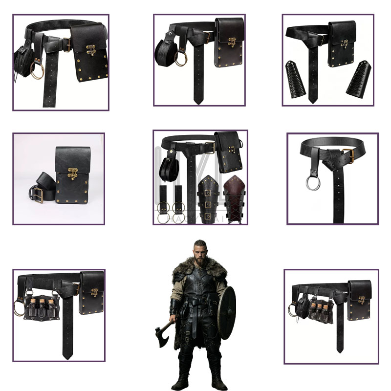 Costumes - Viking Costume Accessories Set Medieval Retro