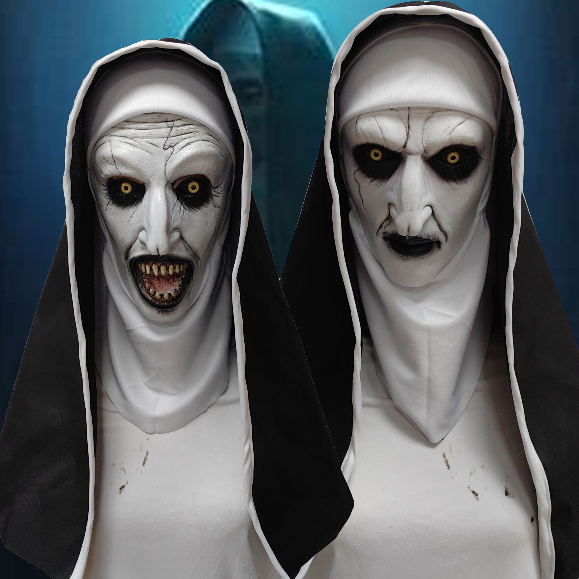 Halloween Scary Nun Mask The C - đánh giá và giá Led Purge Mask Halloween