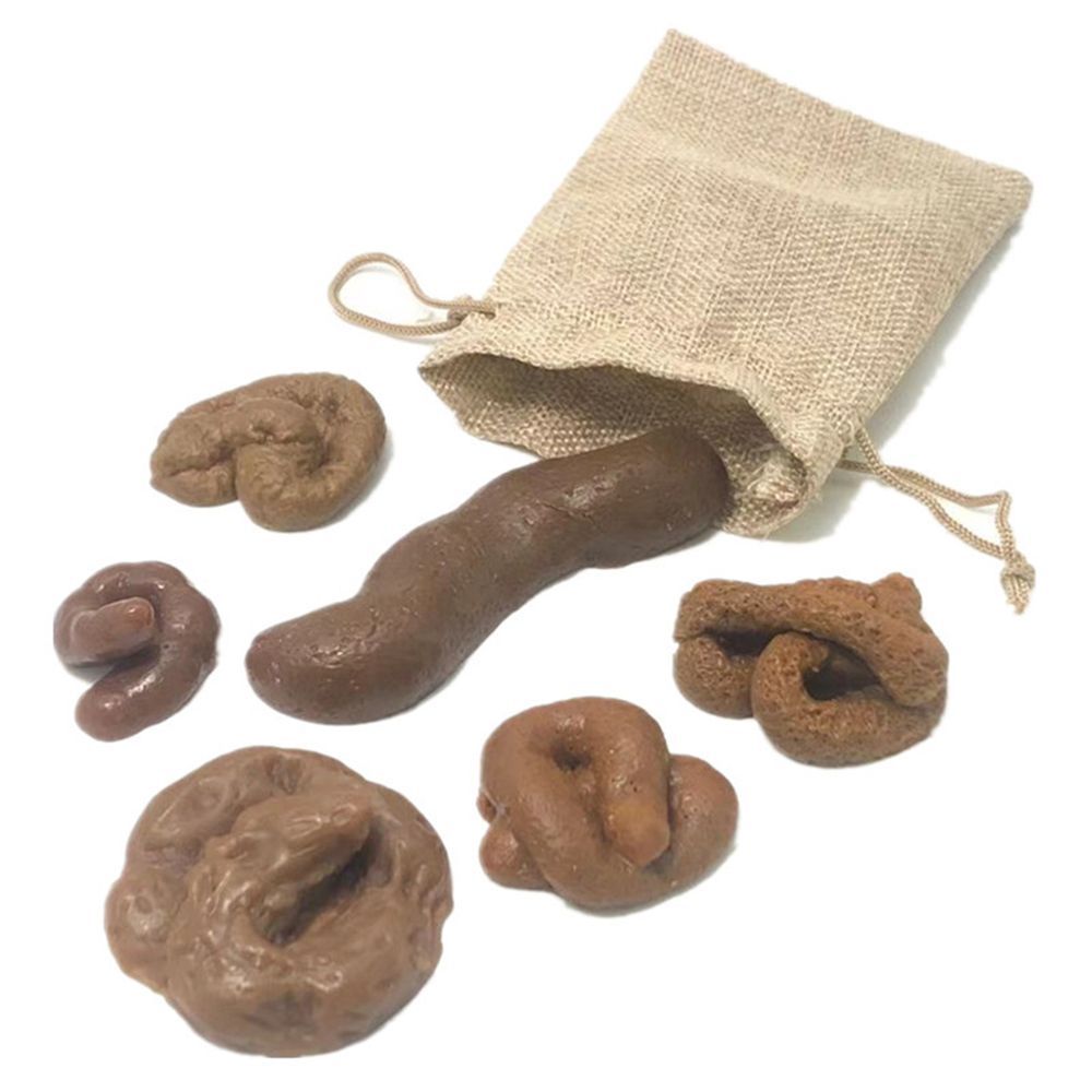 6Pcs Turd Mischief Tricky  Foo - đánh giá và giá Fake Poop Gag Gift