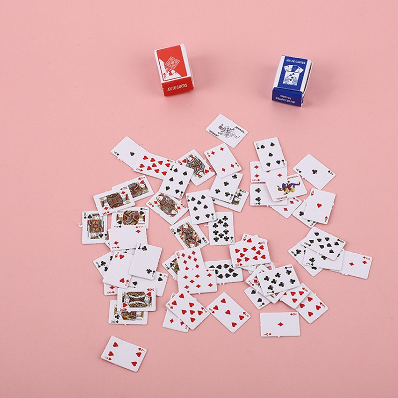 1 Set Mini Poker Playing Cards - đánh giá và giá Prank Toys