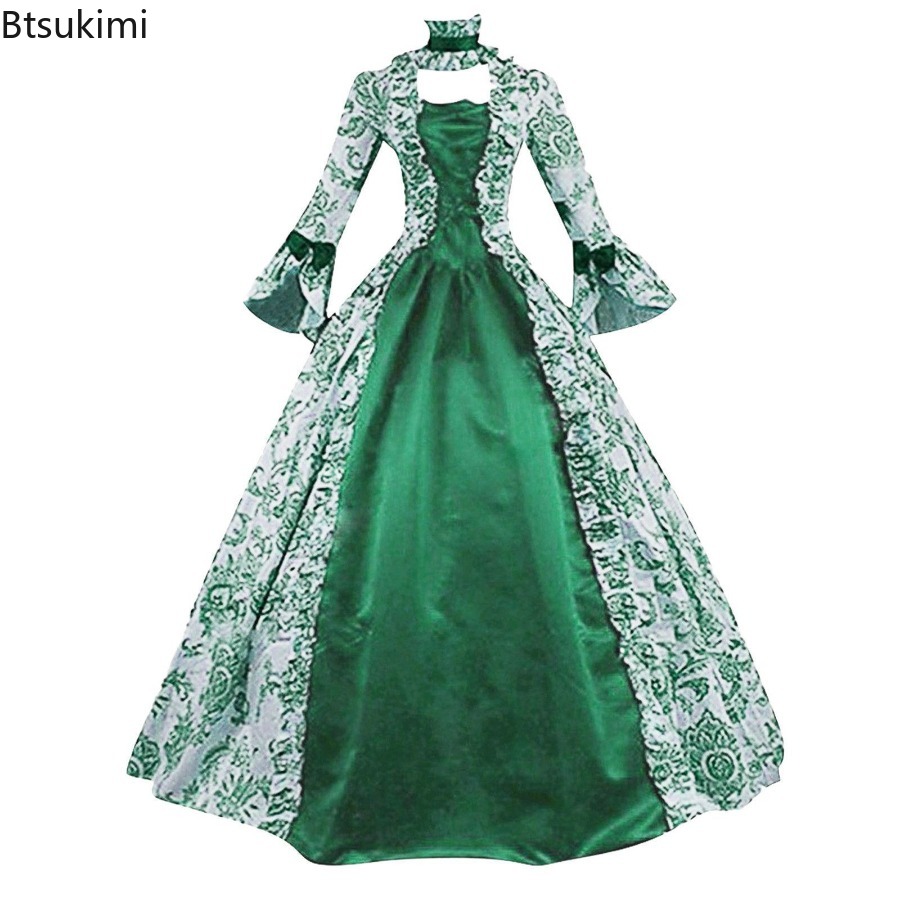 New Medieval Flare Sleeve Dres - đánh giá và giá Medieval Renaissance Dress Women