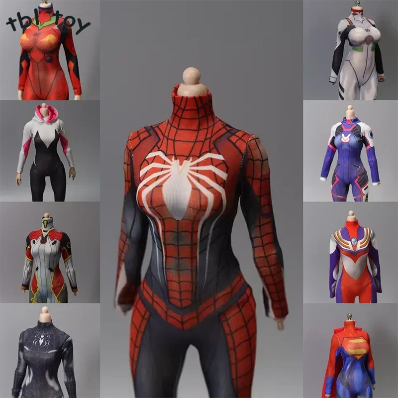 1/6 Scale Jumpsuits Anime Girl - đánh giá và giá Spiderman Jumpsuit Kids
