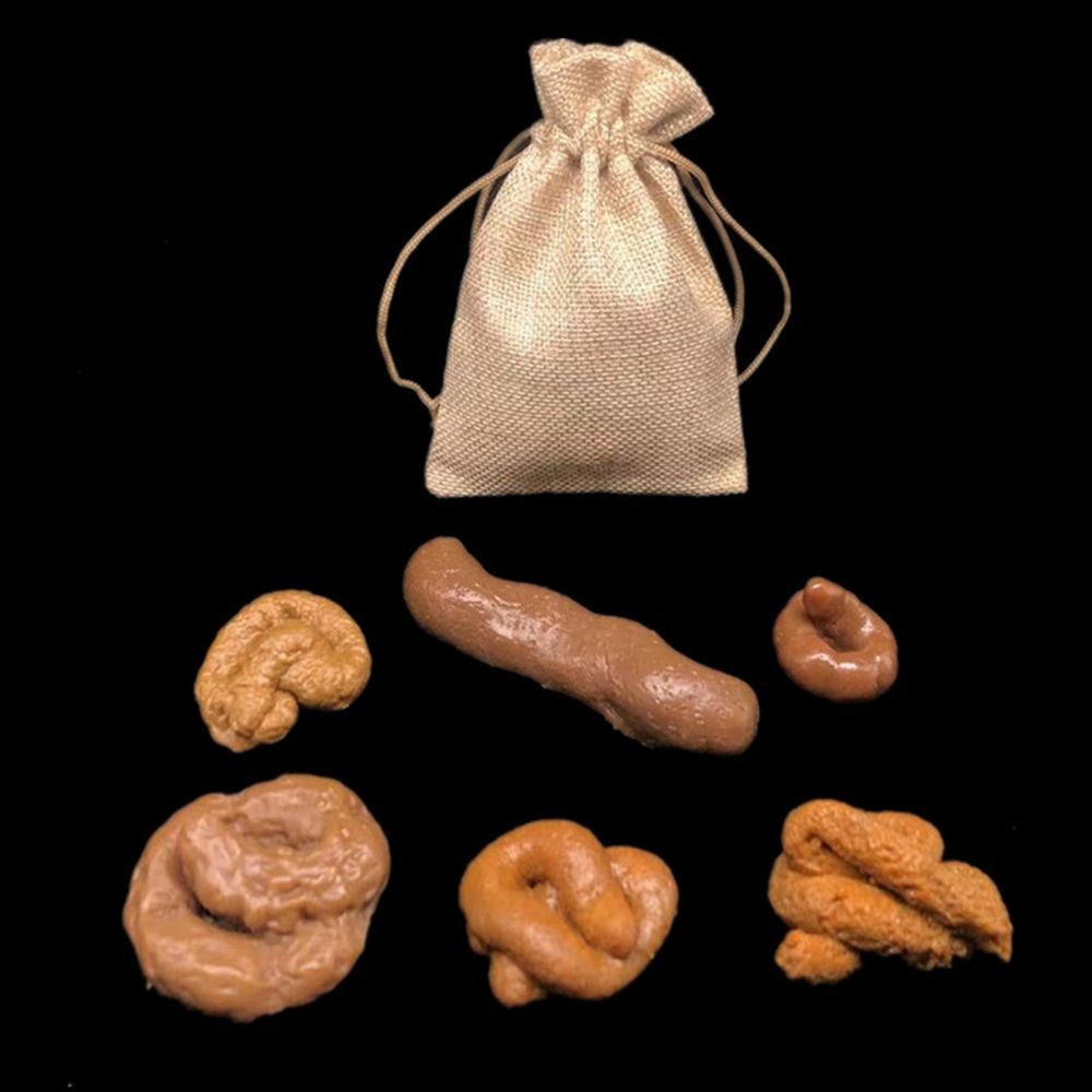 6Pcs Joke Tricky  Antistress G - đánh giá và giá Fake Poop Gag Gift