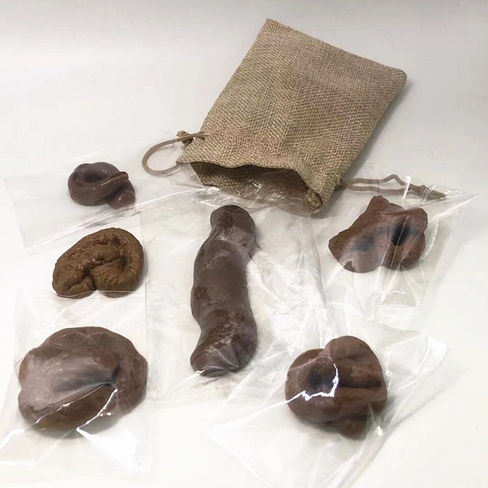 6Pcs Joke Tricky  Antistress G - đánh giá và giá Fake Poop Gag Gift