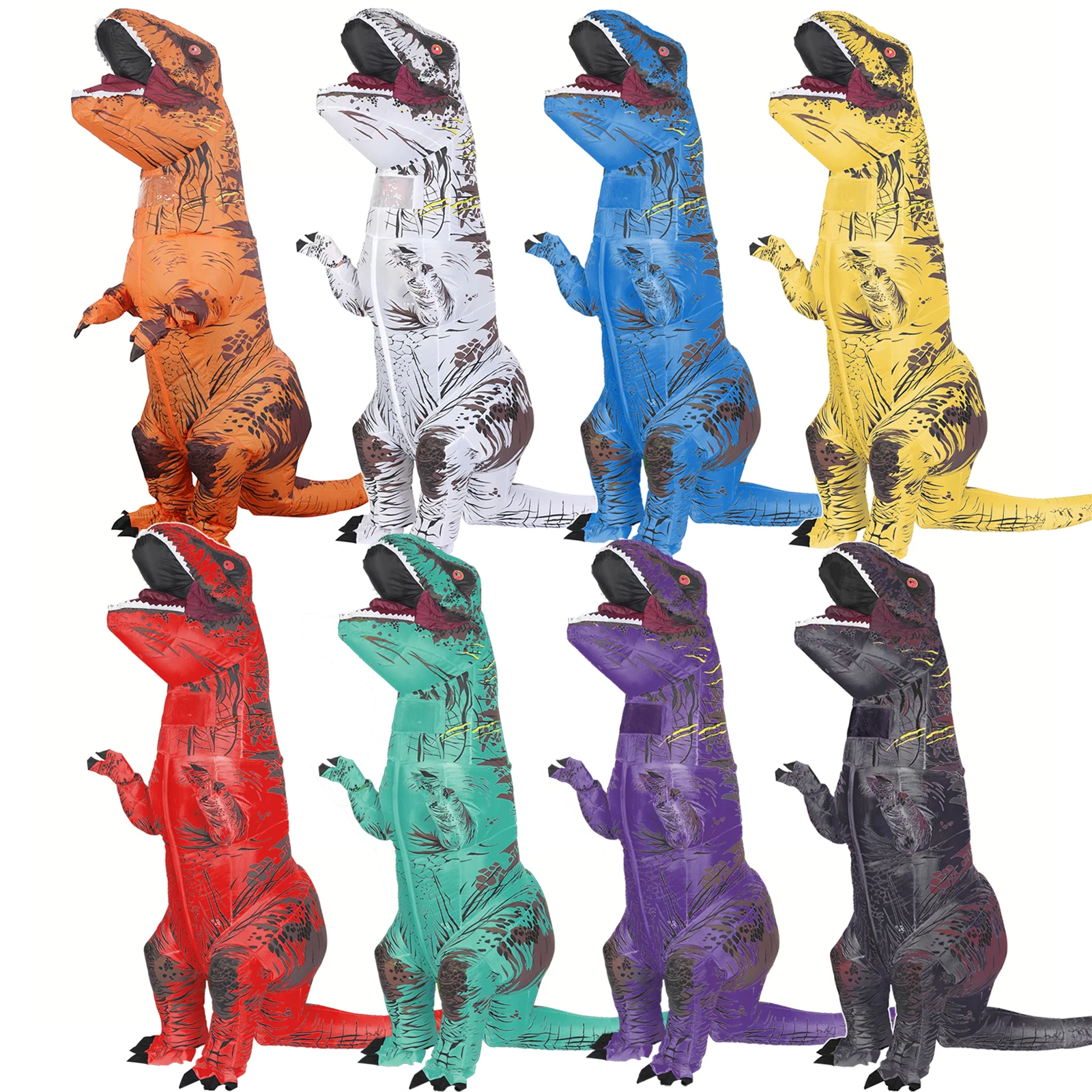 Tyrannosaurus Inflatable Dinos - đánh giá và giá Inflatable Dinosaur Costume Adult